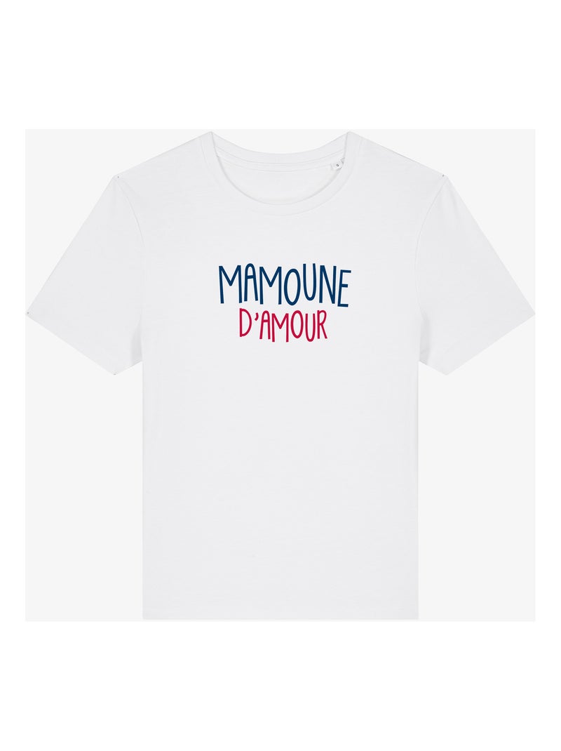 T-shirt Femme - MAMOUNE D'AMOUR Blanc - Kiabi