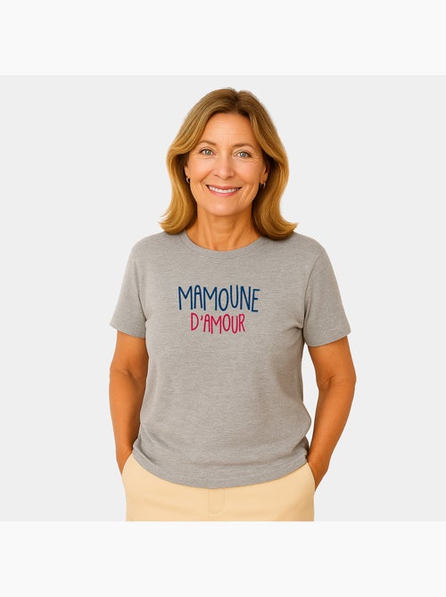 T-shirt Femme - MAMOUNE D'AMOUR - Kiabi