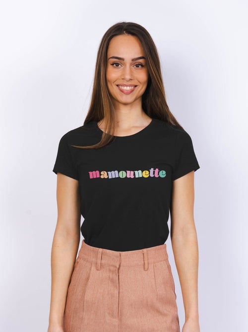 T-shirt Femme - MAMOUNETTE COLORE 2 - Kiabi