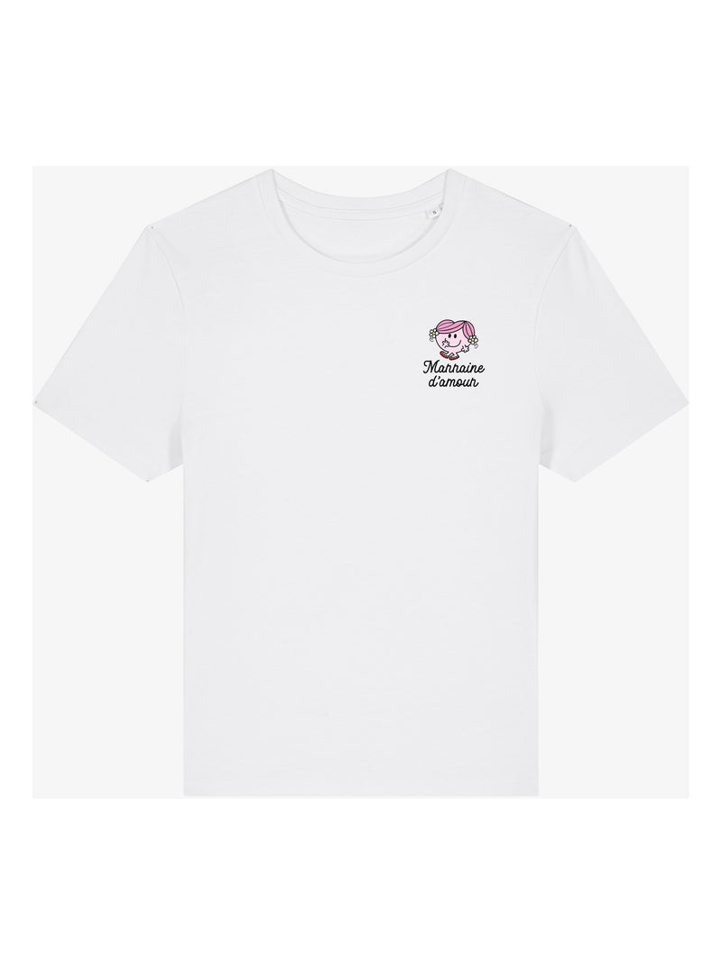 T-shirt Femme - MARRAINE D AMOUR COEUR Blanc - Kiabi