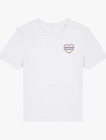 T-shirt Femme - MARRAINE D'AMOUR - COEUR