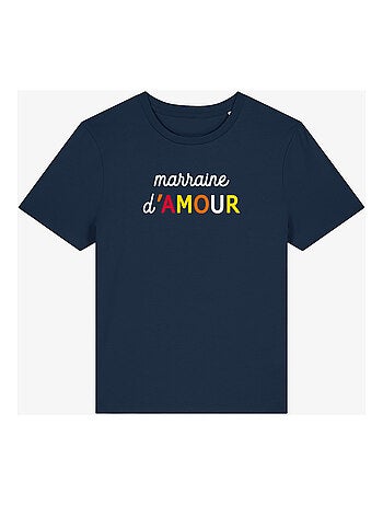 T-shirt femme - marraine d'amour colorée waf