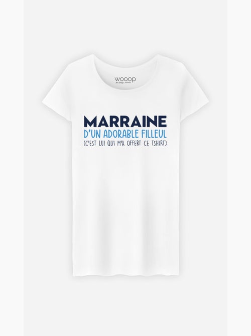 T-shirt Femme - MARRAINE D'UN ADORABLE FILLEUL - Kiabi
