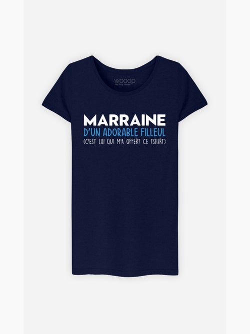 T-shirt Femme - MARRAINE D'UN ADORABLE FILLEUL - Kiabi