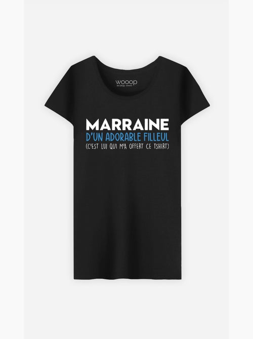 T-shirt Femme - MARRAINE D'UN ADORABLE FILLEUL - Kiabi