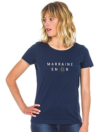 T-shirt Femme - MARRAINE EN OR 2 WAF