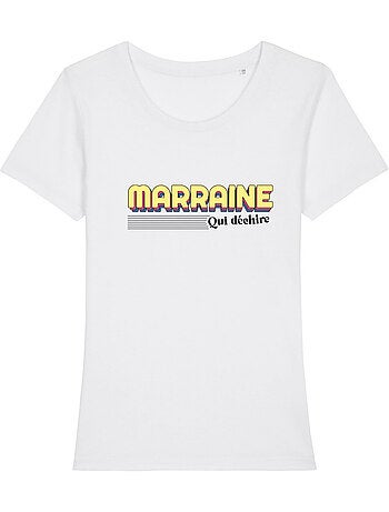 T-shirt femme - marraine qui déchire 3