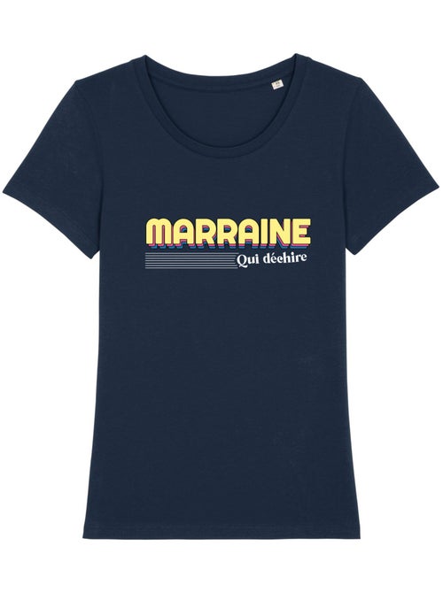 T-shirt Femme - MARRAINE QUI DÉCHIRE 3 - Kiabi