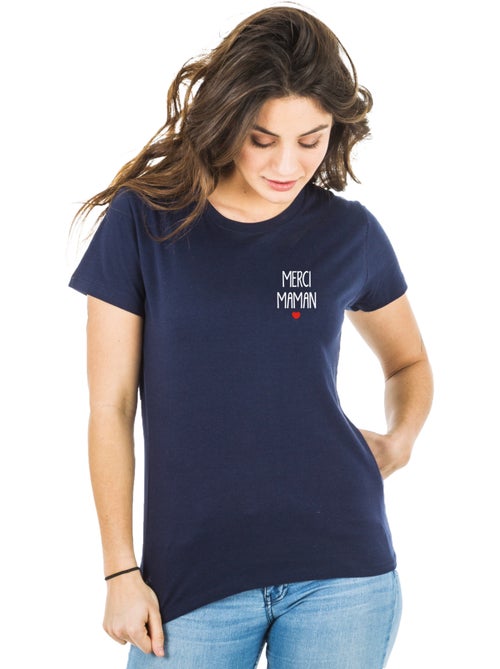 T-shirt Femme - MERCI MAMAN MPT - Kiabi