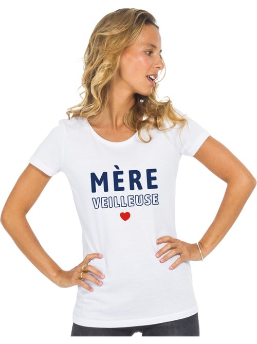 T-shirt Femme - MÈRE (VEILLEUSE) 2 - Kiabi