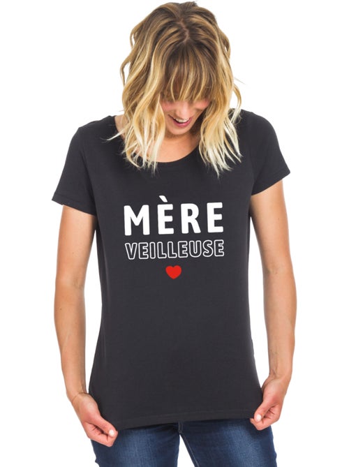 T-shirt Femme - MÈRE (VEILLEUSE) 2 - Kiabi
