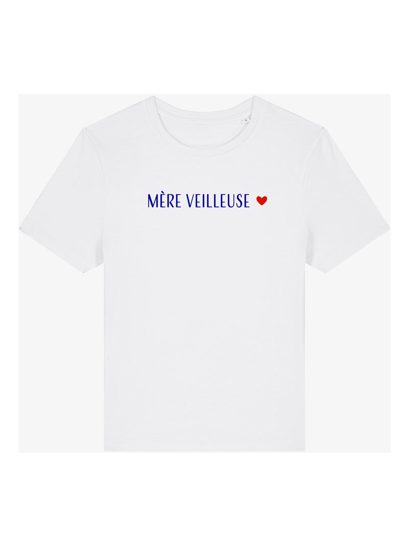 T-shirt Femme - MERE VEILLEUSE 3 Blanc - Kiabi