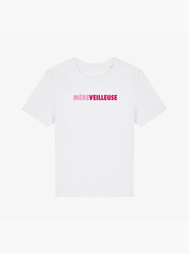 T-shirt Femme - MERE VEILLEUSE Blanc - Kiabi