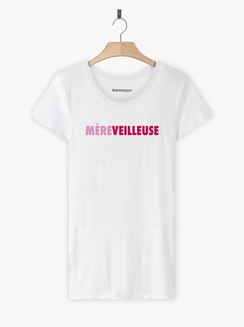 T-shirt Femme - MERE VEILLEUSE - Kiabi