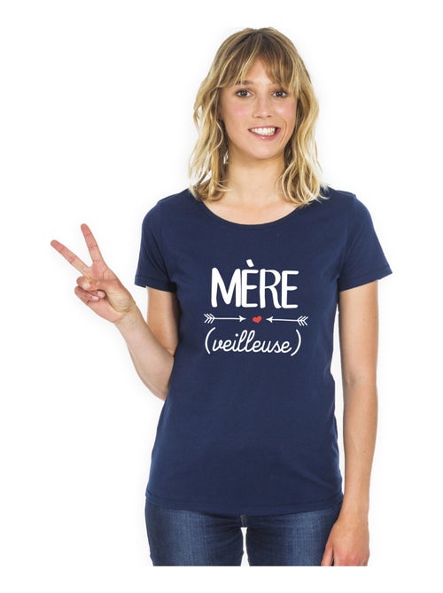 T-shirt Femme - MÈRE (VEILLEUSE) - Kiabi