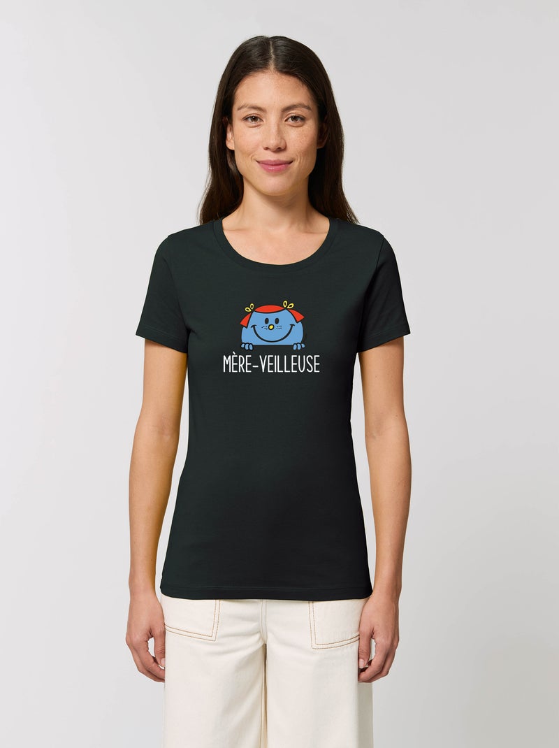 T-shirt Femme - MERE VEILLEUSE Noir - Kiabi