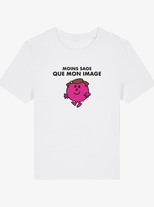T-shirt Femme - MOINS SAGE QUE MON IMAGE - Kiabi