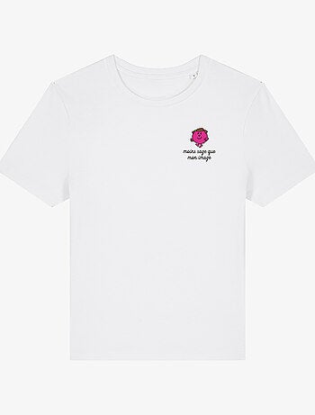 T-shirt Femme - MOINS SAGE QUE MON IMAGE COEUR