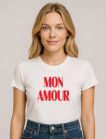 T-shirt Femme - MON AMOUR