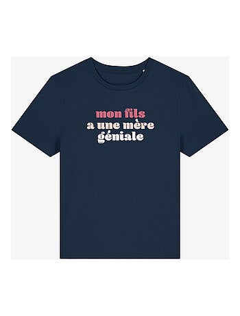 T-shirt Femme - MON FILS A UNE MÈRE GÉNIALE