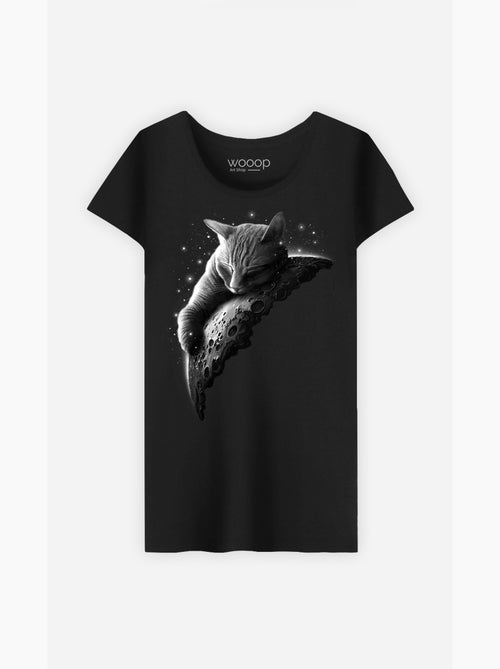 T-shirt Femme - MOON CAT - Kiabi