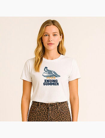 T-shirt Femme - NEVER ENDING SUMMER