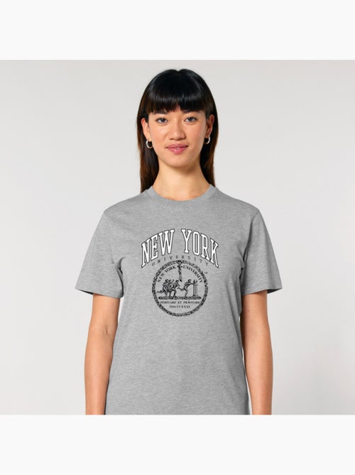 T-shirt Femme - NEW YORK UNIVERSITY - Kiabi