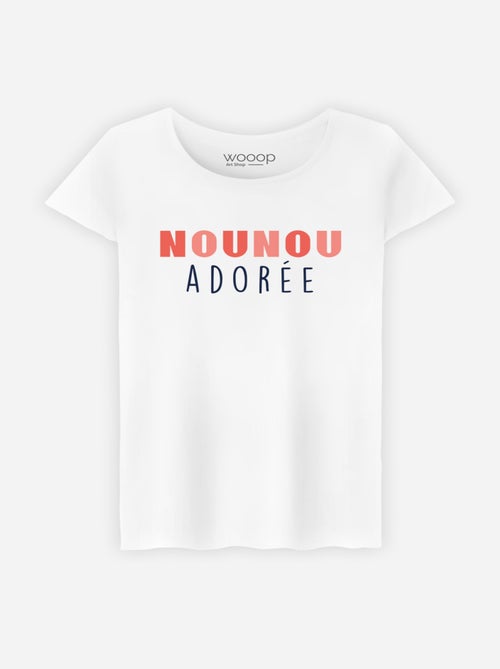 T-shirt Femme - NOUNOU ADOREE - Kiabi