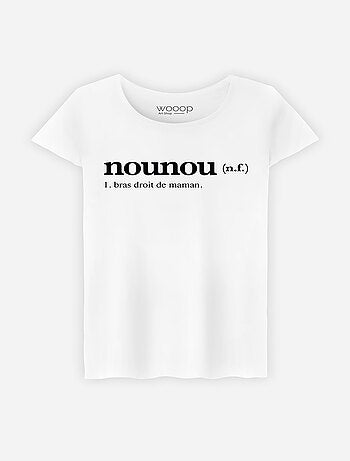 T-shirt femme - nounou definition