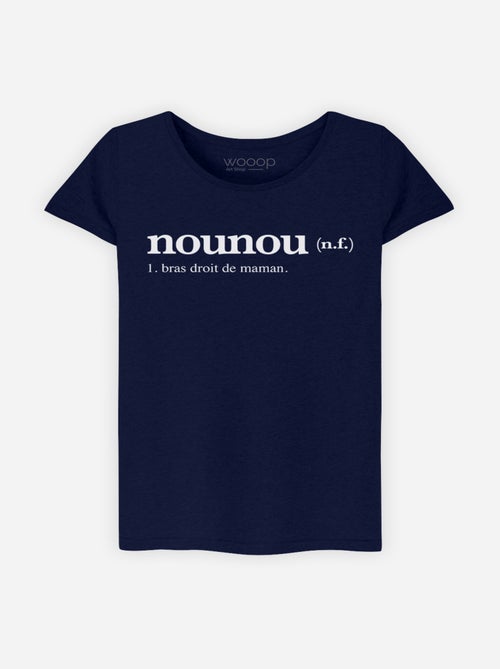 T-shirt Femme - NOUNOU DEFINITION - Kiabi