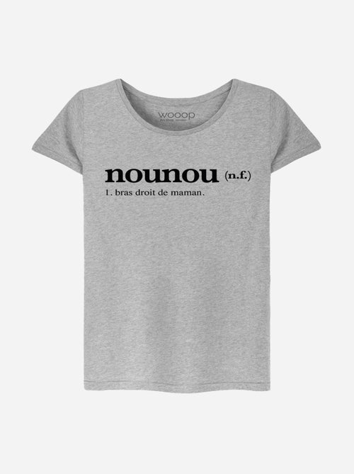 T-shirt Femme - NOUNOU DEFINITION - Kiabi