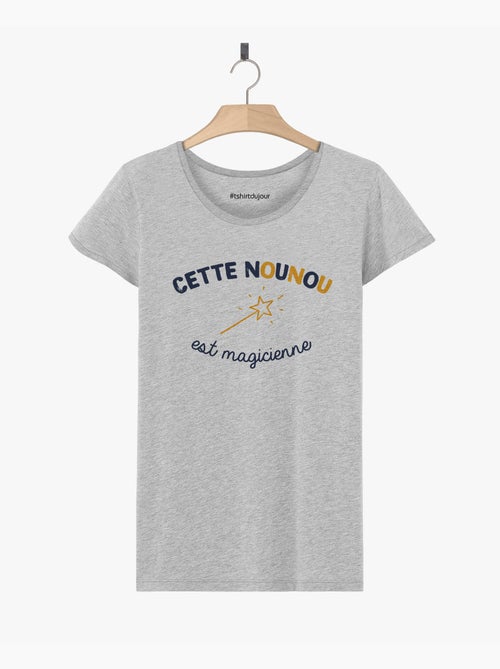 T-shirt Femme - NOUNOU MAGICIENNE - Kiabi
