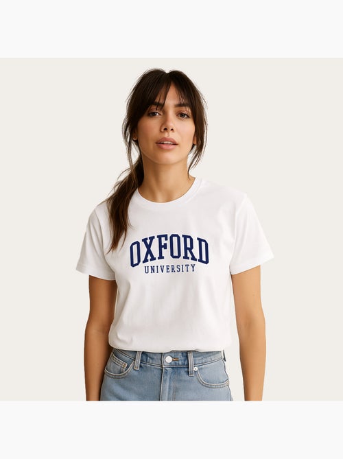 T-shirt Femme - OXFORD UNIVERSITY 2 - Kiabi