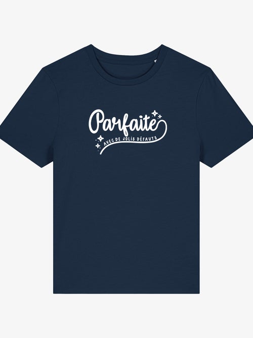 T-shirt Femme - PARFAITE AVEC DE JOLIS DÉFAUTS - Kiabi