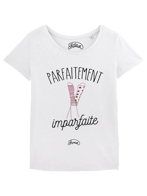 T-shirt Femme - PARFAITEMENT IMPARFAITE - Kiabi