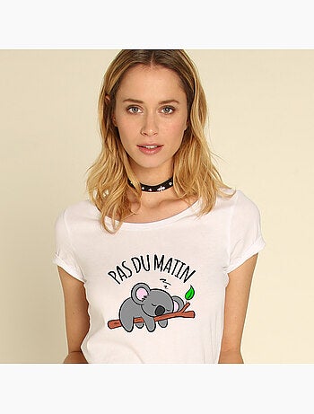 T-shirt Femme - PAS DU MATIN