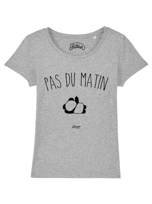 T-shirt Femme - PAS DU MATIN - Kiabi