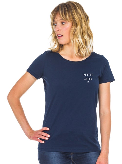 T-shirt Femme - PETITE SŒUR X CŒUR WAF - Kiabi