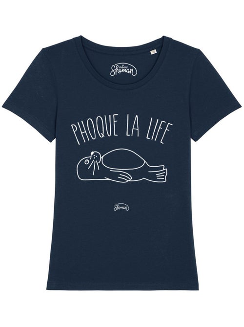 T-shirt Femme - PHOQUE LA LIFE - Kiabi