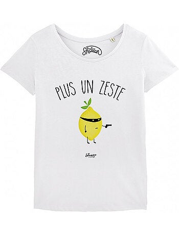 T-shirt femme - plus un zeste