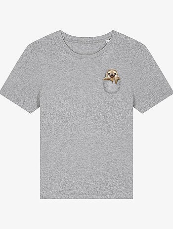 T-shirt Femme - POCKET SLOTH