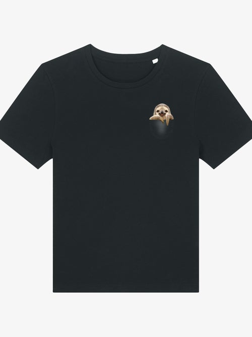 T-shirt Femme - POCKET SLOTH - Kiabi