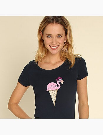 T-shirt femme - poupee rousse flamand