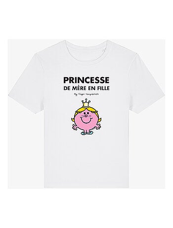 T-shirt Femme - PRINCESSE DE MÈRE EN FILLE