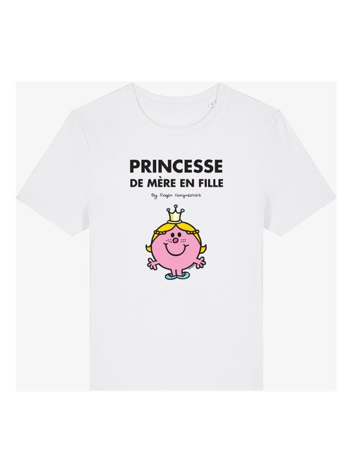 T-shirt Femme - PRINCESSE DE MÈRE EN FILLE - Kiabi
