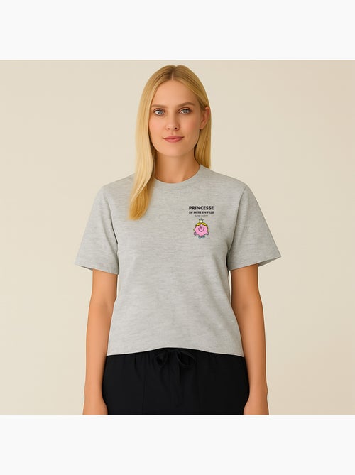 T-shirt Femme - PRINCESSE DE MÈRE EN FILLE CŒUR - Kiabi