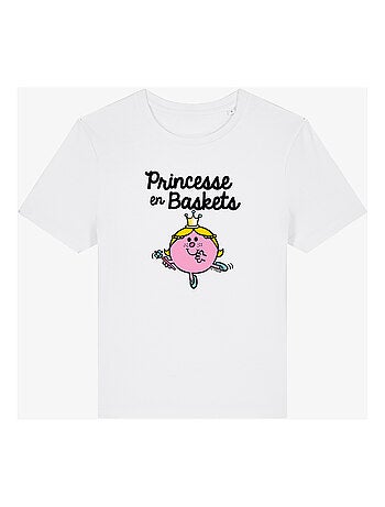 T-shirt Femme - PRINCESSE EN BASKET