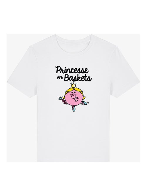 T-shirt Femme - PRINCESSE EN BASKET - Kiabi