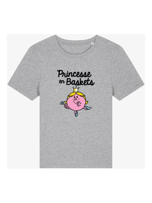 T-shirt Femme - PRINCESSE EN BASKET - Kiabi