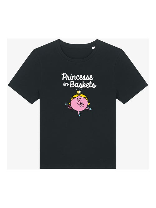 T-shirt Femme - PRINCESSE EN BASKET - Kiabi